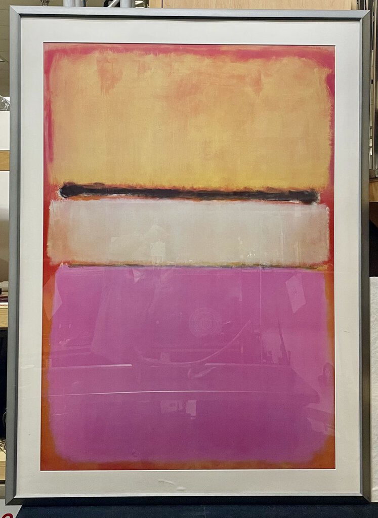 Mark Rothko "White Center" Modern Art Print Reproduction