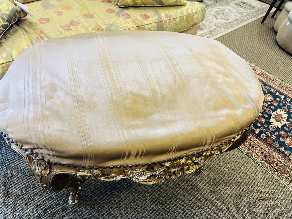 Louis XV Style Gilt Wood Window Seat 26x40x25