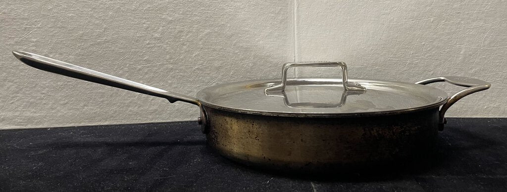 All Clad D5 Series 3qt Lidded Saute Pan