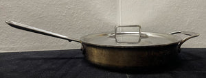 All Clad D5 Series 3qt Lidded Saute Pan