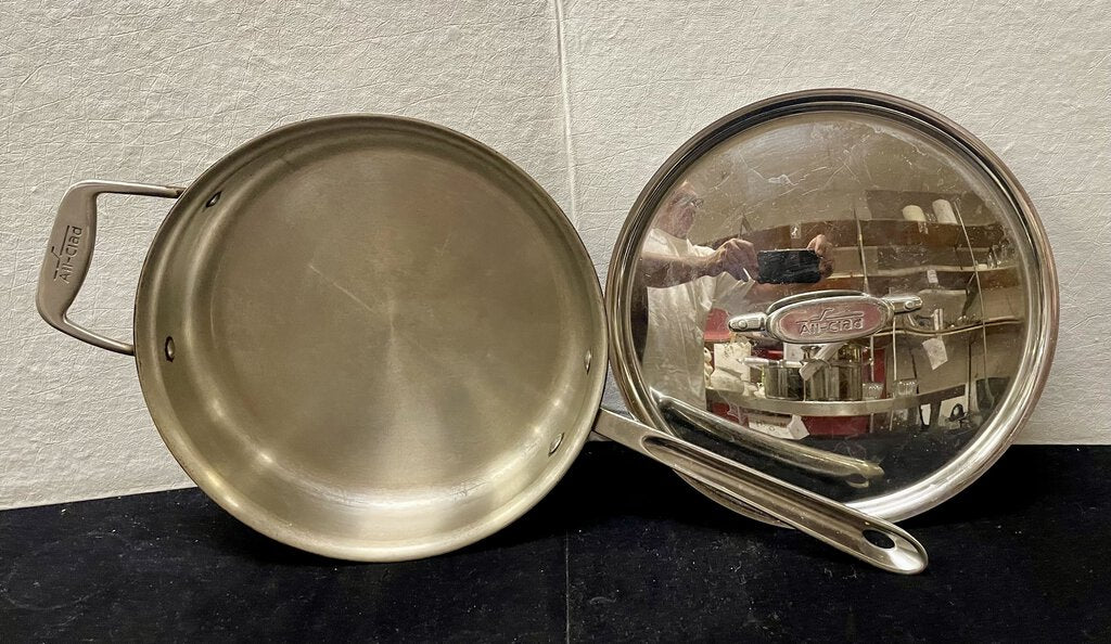 All Clad D5 Series 3qt Lidded Saute Pan