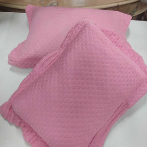 Matouk Quilted Pink Pillow 20x14