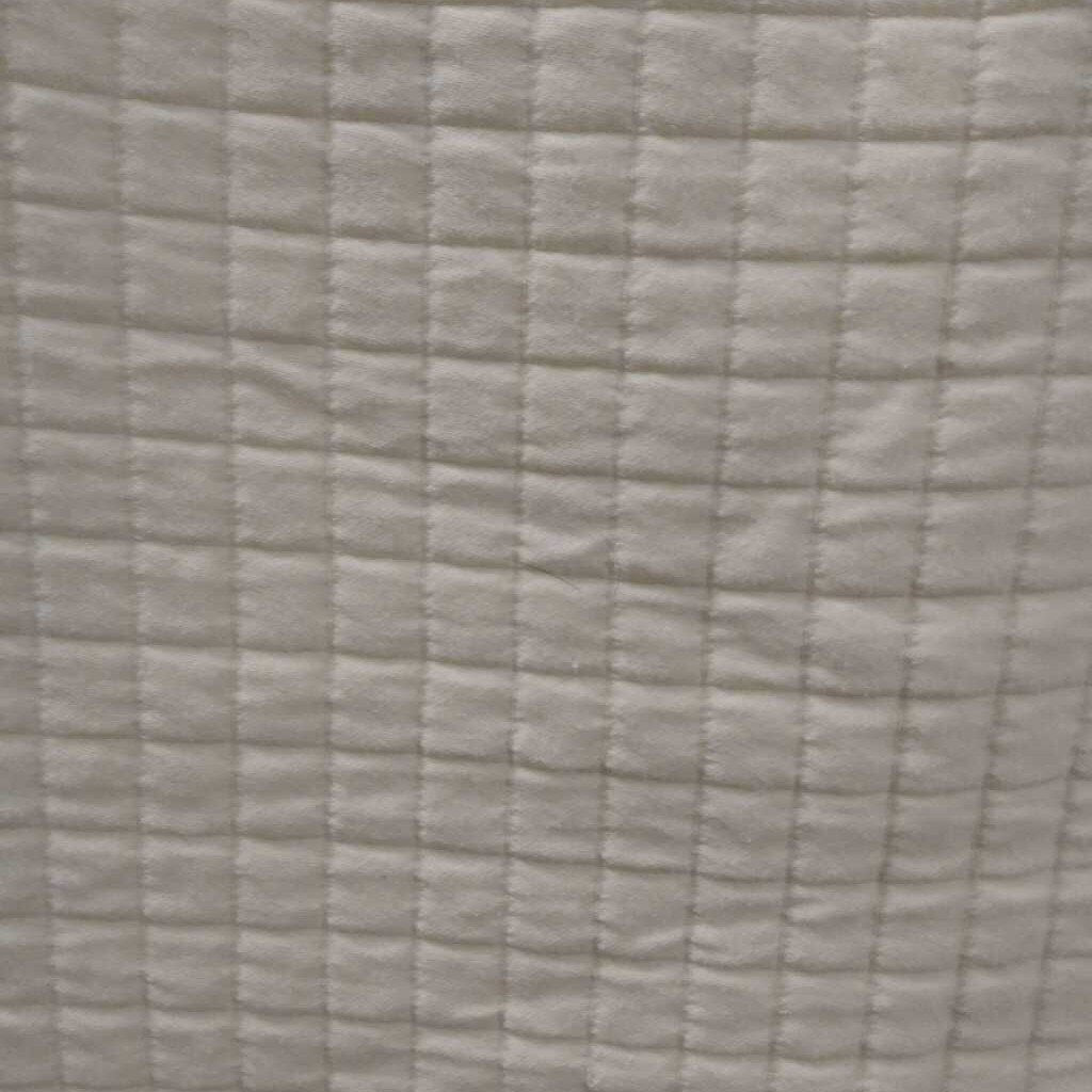 Calvin Klein Ivory Quilted Coverlet-Queen