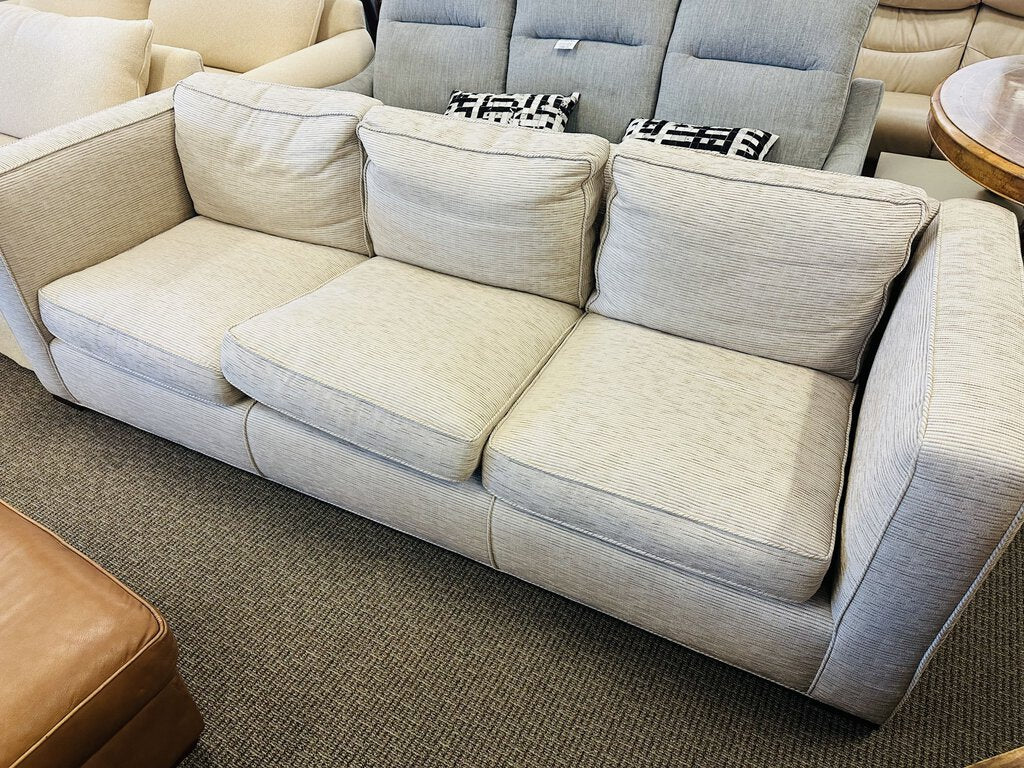 Custom Upholstered Down Sofa 95" W.