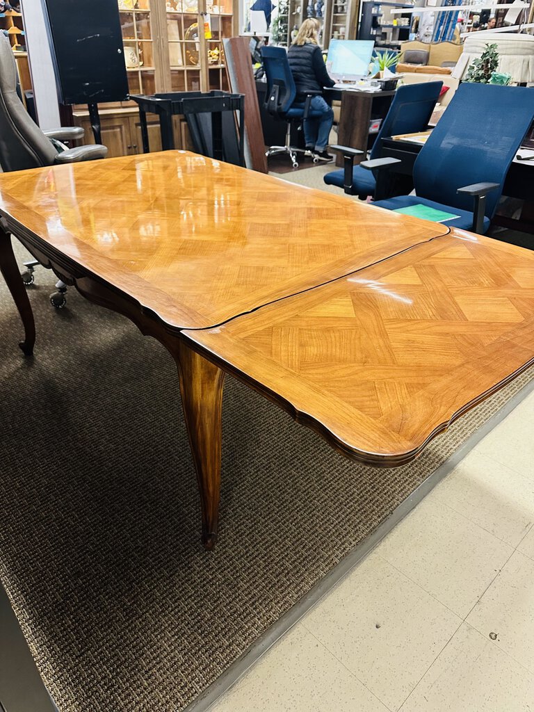 French Mahogany Rosewood Extending Dining Table