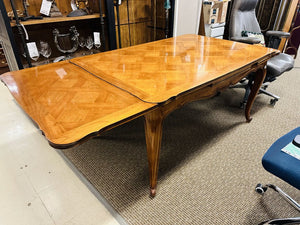 French Mahogany Rosewood Extending Dining Table