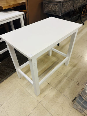 White Side Table 18x30x26.5