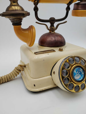 Vintage French Style Rotary Phone