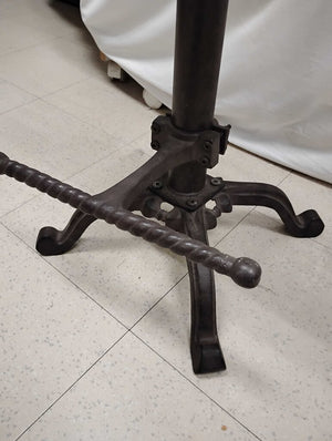 Cast Iron Tractor Style Adjustable Stool