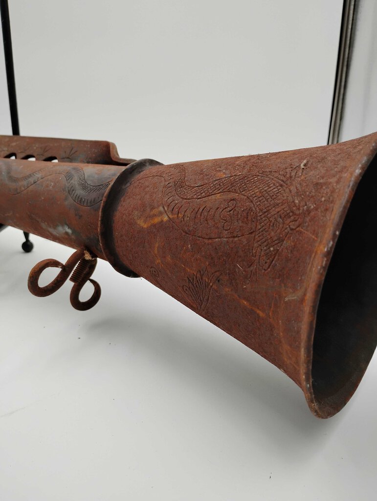 Medieval Iron Shame Flute