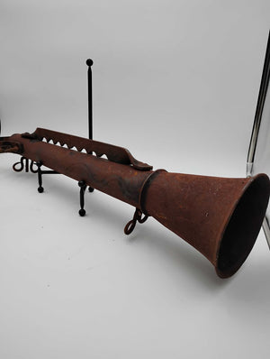 Medieval Iron Shame Flute