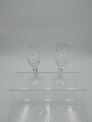 Waterford Crystal Glenmore Claret Wine Glasses (Set of 2) (Chipped)