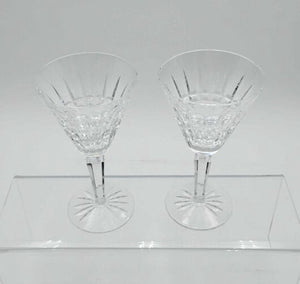 Waterford Crystal Glenmore Claret Wine Glasses (Set of 2) (Chipped)