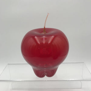 Anthony Biancaniello Revo Signed Blown Glass Fruit - Pear, Apple Plum