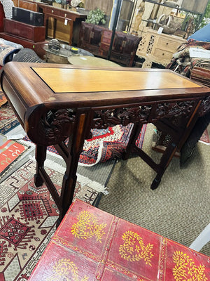 Chinese Carved Altar Table 47x15.5x32.5