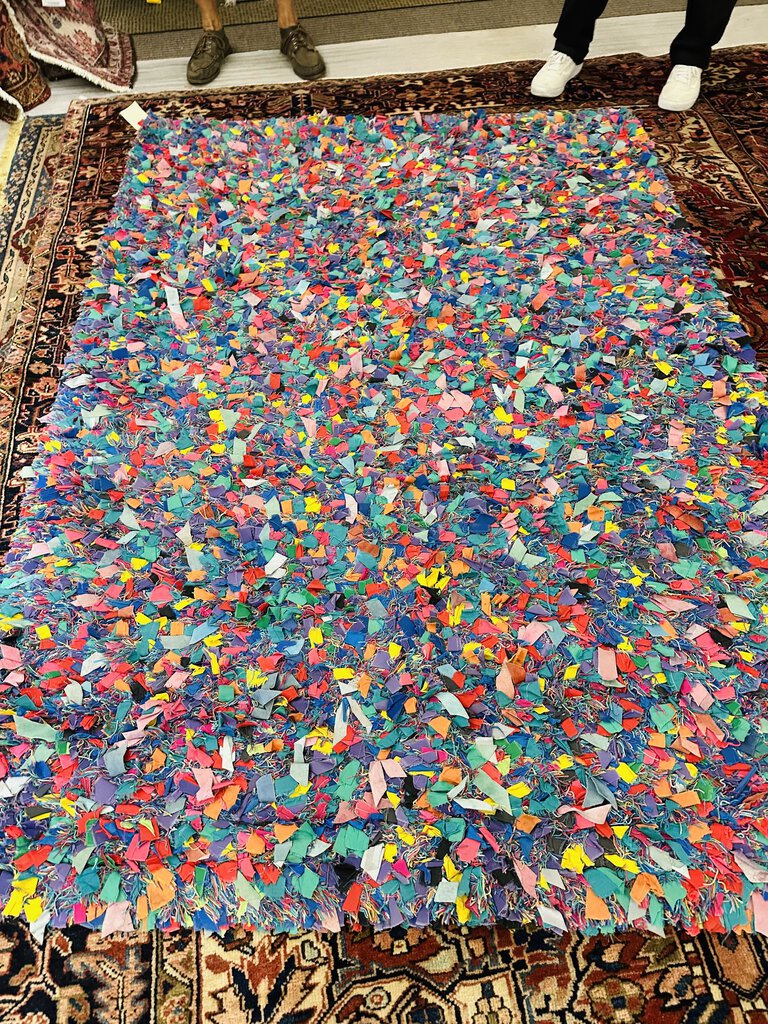 Colorful Rag Rug 60x85