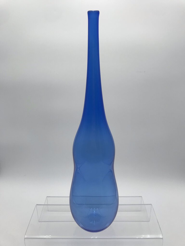 Nicolas Kekic Blown Glass Vase - Blue