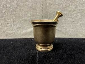 Mini Brass Mortar and Pestle