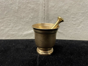 Mini Brass Mortar and Pestle