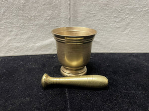 Mini Brass Mortar and Pestle