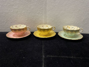 Nathan Dohrmann S.F. by Royal Worcester W3938-1 Rare Tea Cup Sets (6 Pcs)