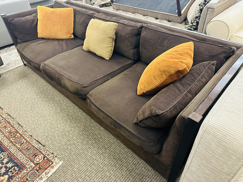 Milo Baughman for Thayer Coggin Mid Century Rosewood Sofa