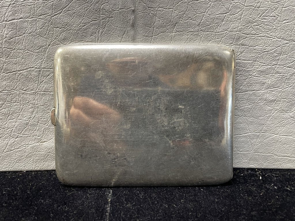 Vintage Elgin Monogrammed Sterling Silver Cigarette Case