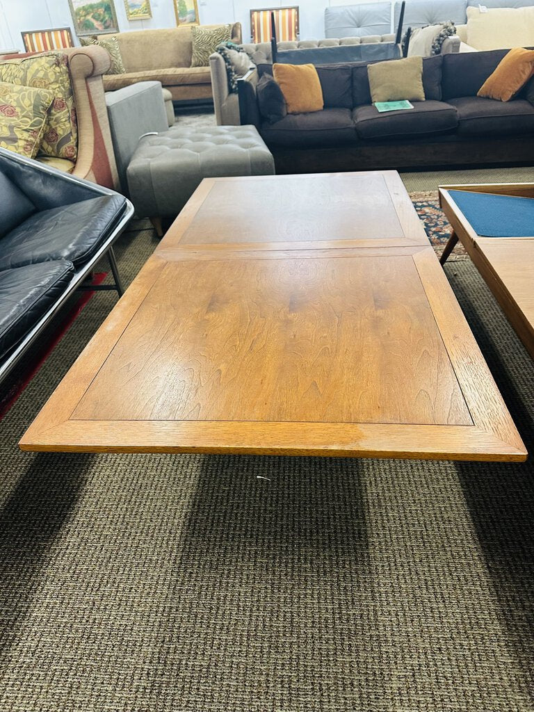 Danish Mid Century Folding Flip Extension Coffee Table