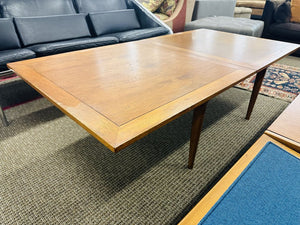 Danish Mid Century Folding Flip Extension Coffee Table