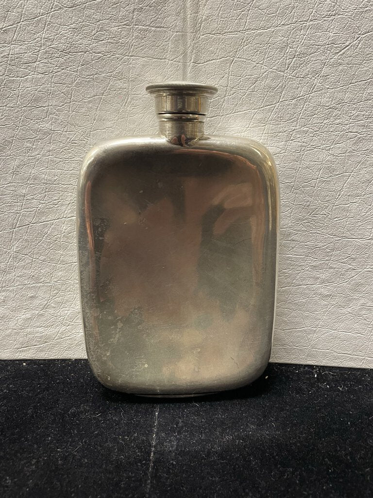 Vintage Mexican Sterling Silver.925 Flask 6849