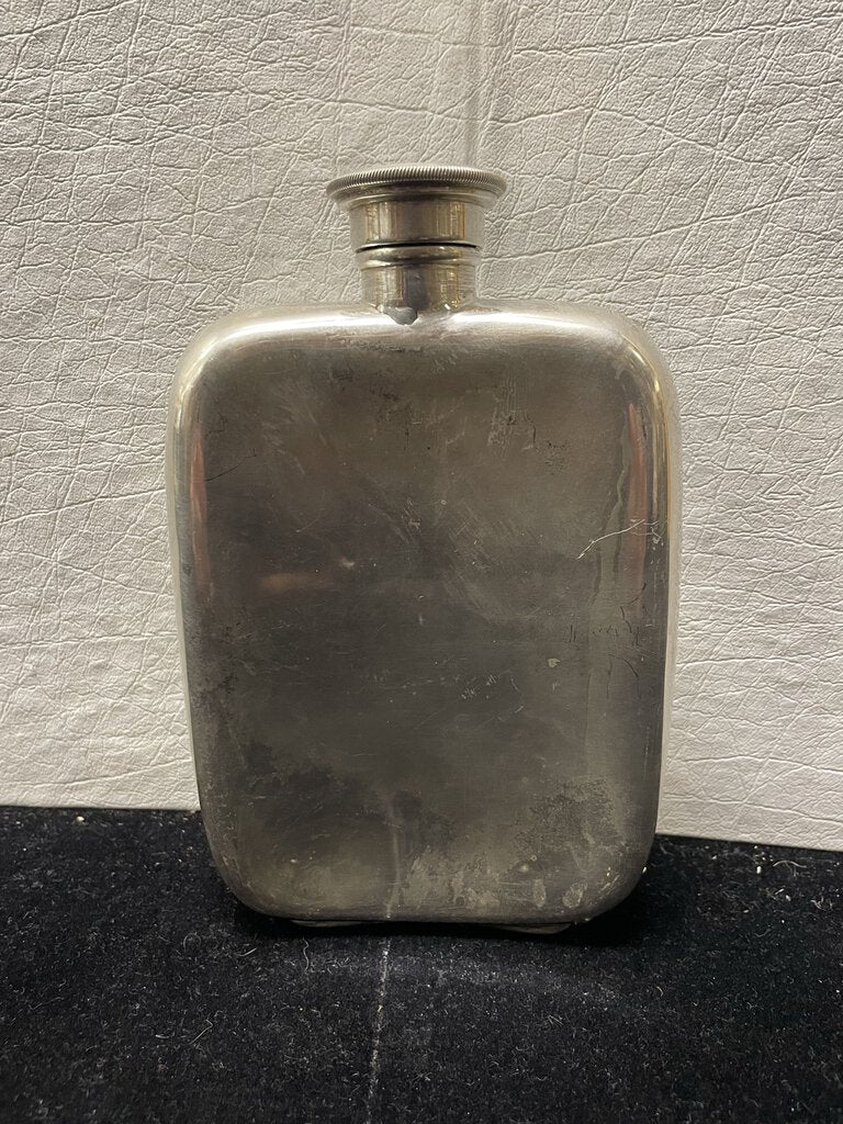 Vintage Mexican Sterling Silver.925 Flask 6849