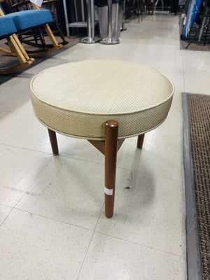 Danish Mid Century Round Stools (pair)