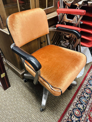 1950's Emeco Aluminum Swivel Chair