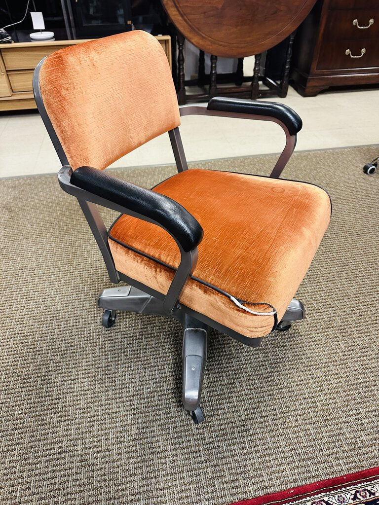 1950's Emeco Aluminum Swivel Chair