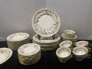 Rosenthal Germany Ivory Eleanor Pattern Dinner Set (55 Pcs)