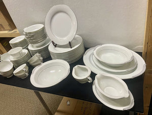 Noritake Whitehall China Dinnerware Set (86 Pcs)