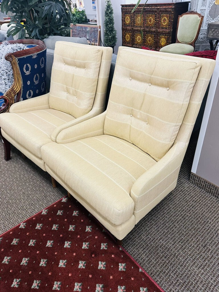 Danish Mid Century Lounge Chairs (pair)