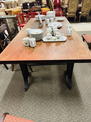 Industrial Dining Table 84x39.5x31