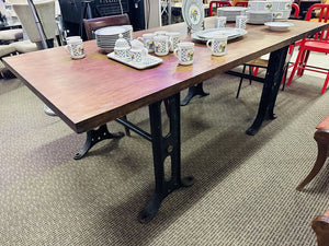 Industrial Dining Table 84x39.5x31