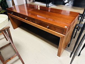 Refinished Walnut Desk 28x68.5x27