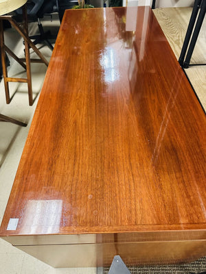 Refinished Walnut Desk 28x68.5x27