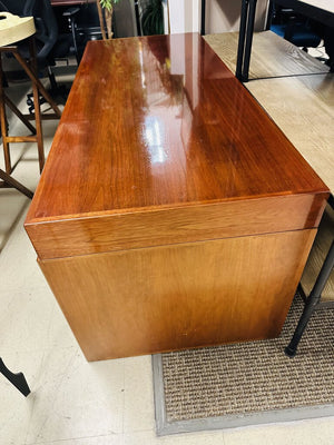 Refinished Walnut Desk 28x68.5x27