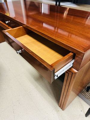 Refinished Walnut Desk 28x68.5x27