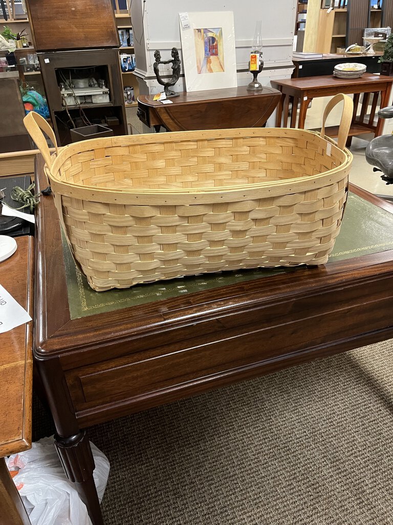 Longaberger Style Basket By Basketville (Minor Damage)