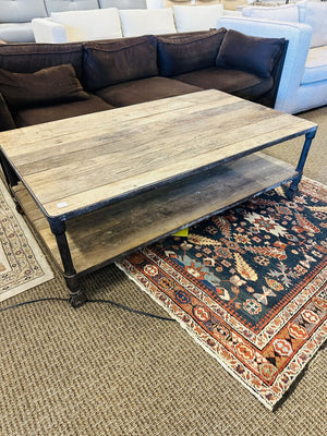 Restoration Hardware Dutch Industrial Coffee Table