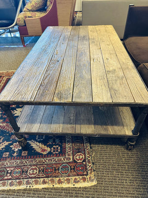 Restoration Hardware Dutch Industrial Coffee Table