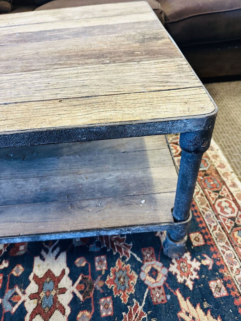 Restoration Hardware Dutch Industrial Coffee Table