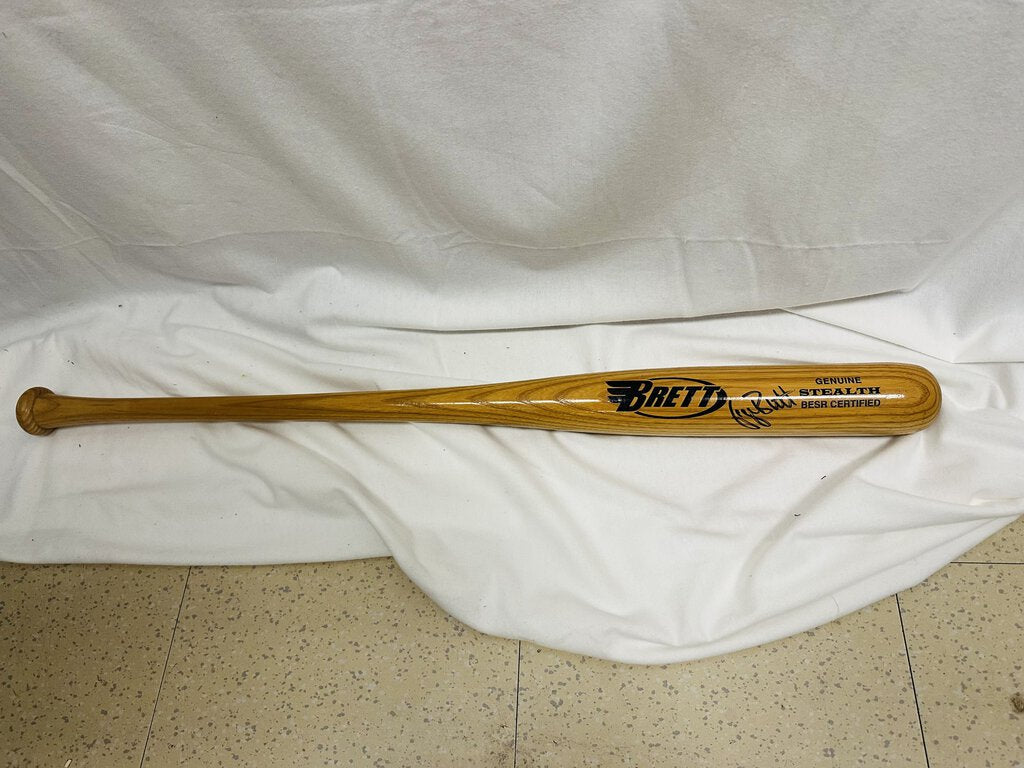 Brett Baseball Bat Signed George Brett