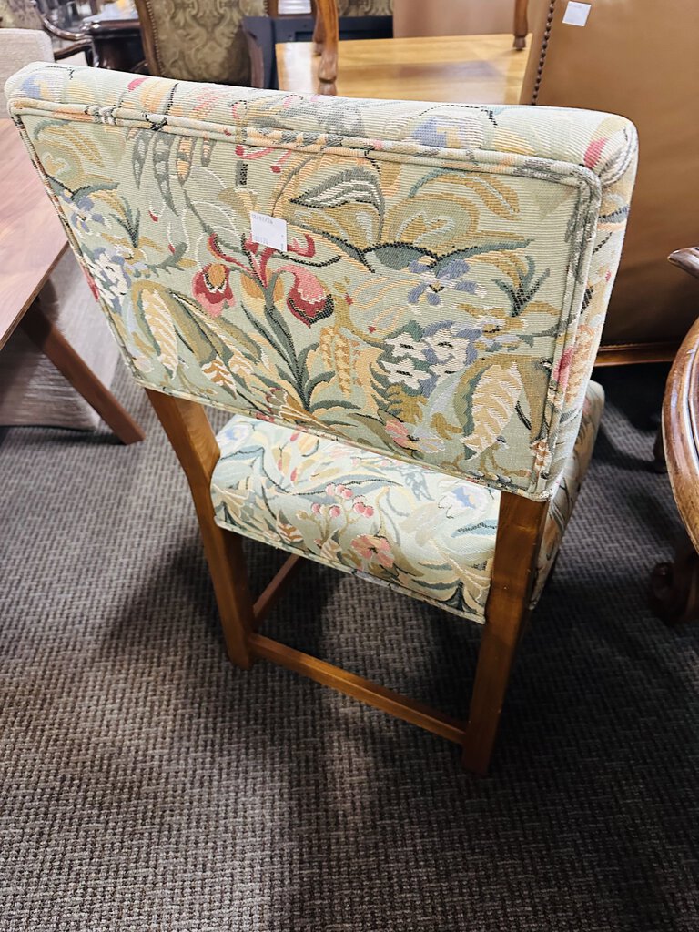 Upholstered Floral Dining Chairs ( set of 6)