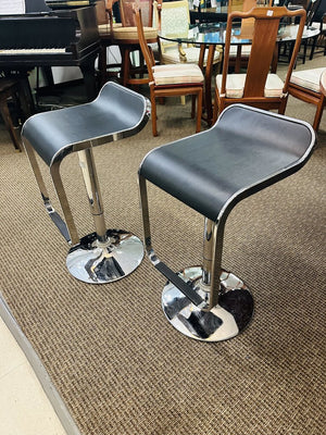 Chrome Adjustable Barstool